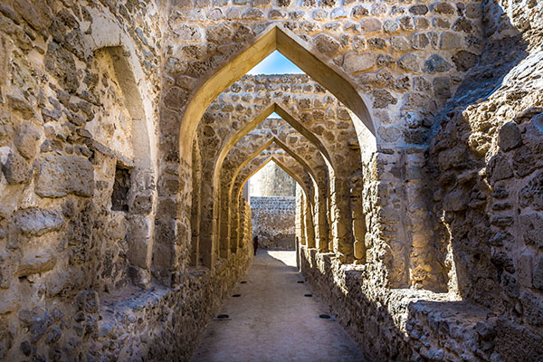 Arched walkway, Bahrain