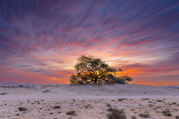 sunset in Bahrain