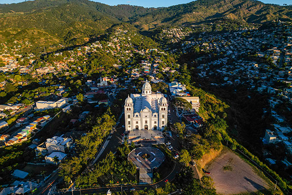 a church in Honduras