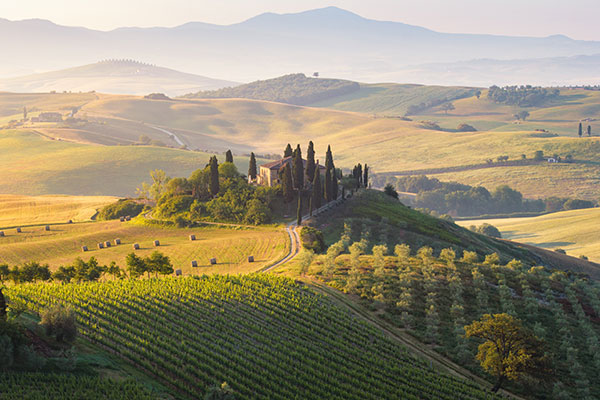 Tuscan countryside