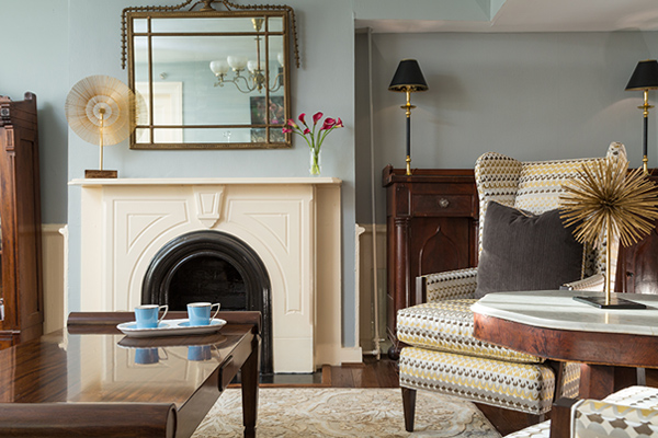 Linden Row Inn social room